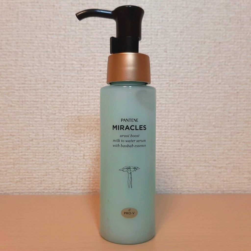 ミラクルズ うるおいブーストミルクウォーターセラム/パンテーン/アウトバストリートメントを使ったクチコミ(2枚目)