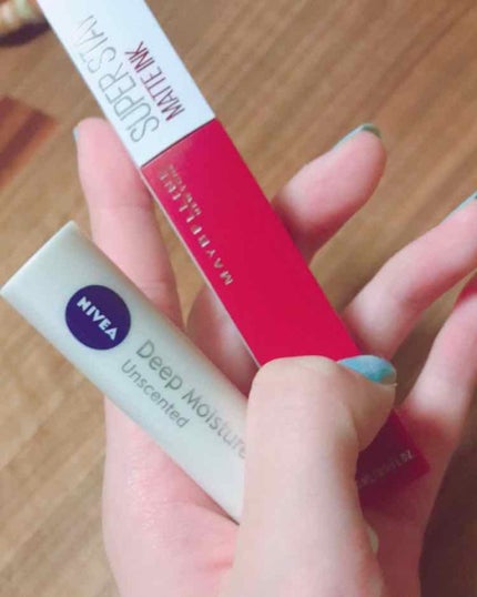 ニベア ディープモイスチャーリップ/ニベア/リップクリームを使ったクチコミ(1枚目)