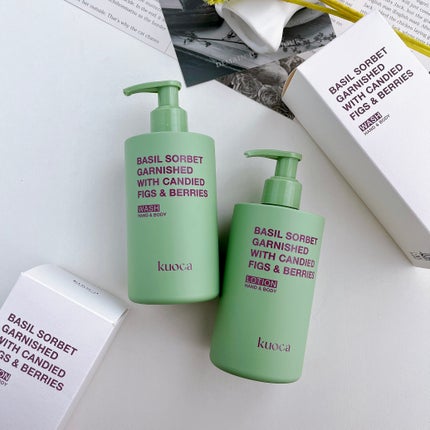 バジルソルベ ハンド&ボディウォッシュ/KUOCA/ボディソープを使ったクチコミ(7枚目)