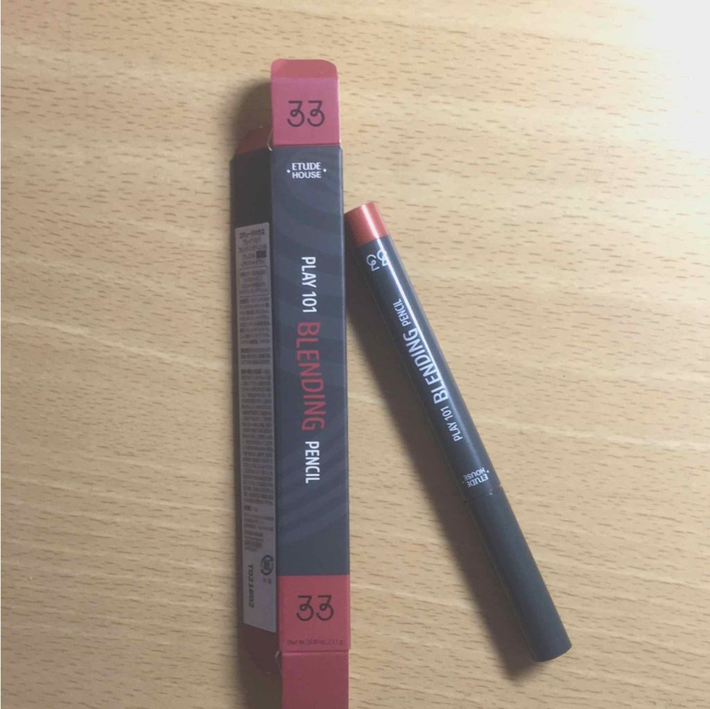 プレイ101 ブレンディングペンシル /ETUDE/スティックアイシャドウを使ったクチコミ(1枚目)