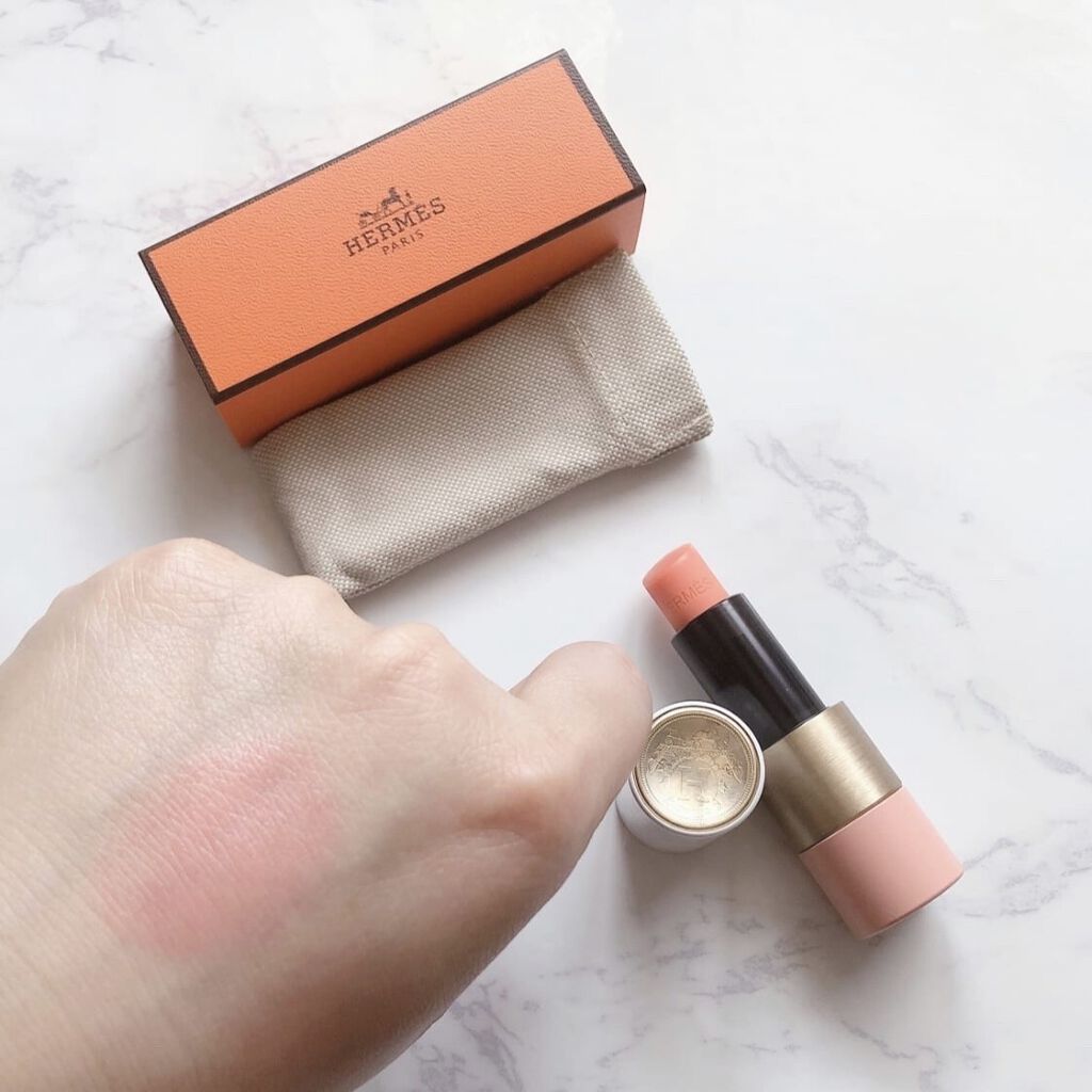 値下げ【新品未使用】ティンティッドリップバーム【ローズエルメス27】 Hermes エルメス ローズ・エルメス ティンティッドリップバーム
