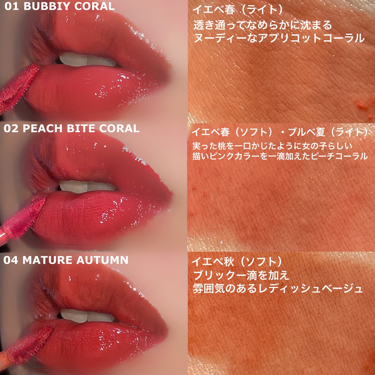 デュイジェルグロウティント/wakemake/リップティントを使ったクチコミ(2枚目)