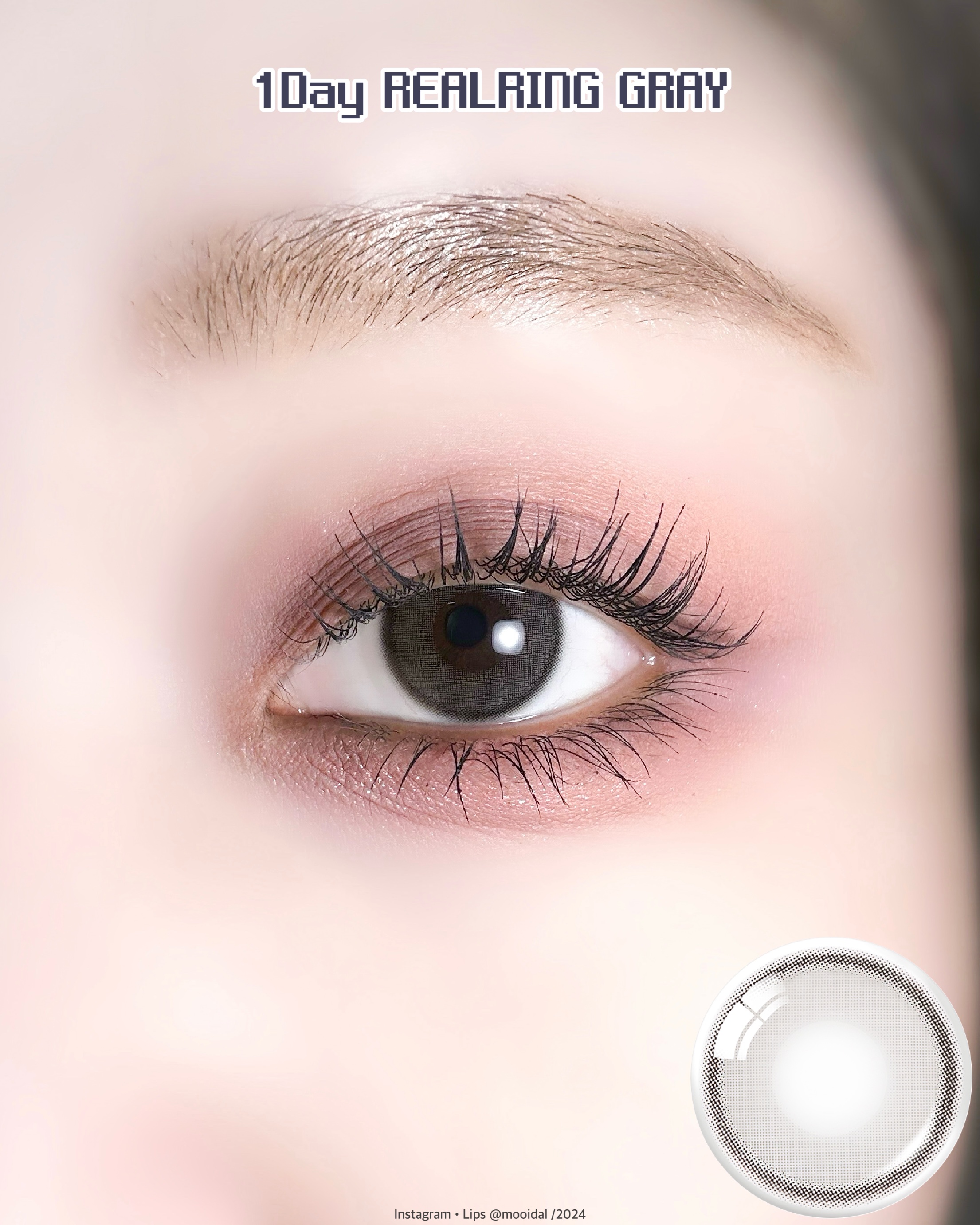 Real Ring 1day/OLENS/ワンデー（１DAY）カラコンを使ったクチコミ（3枚目）