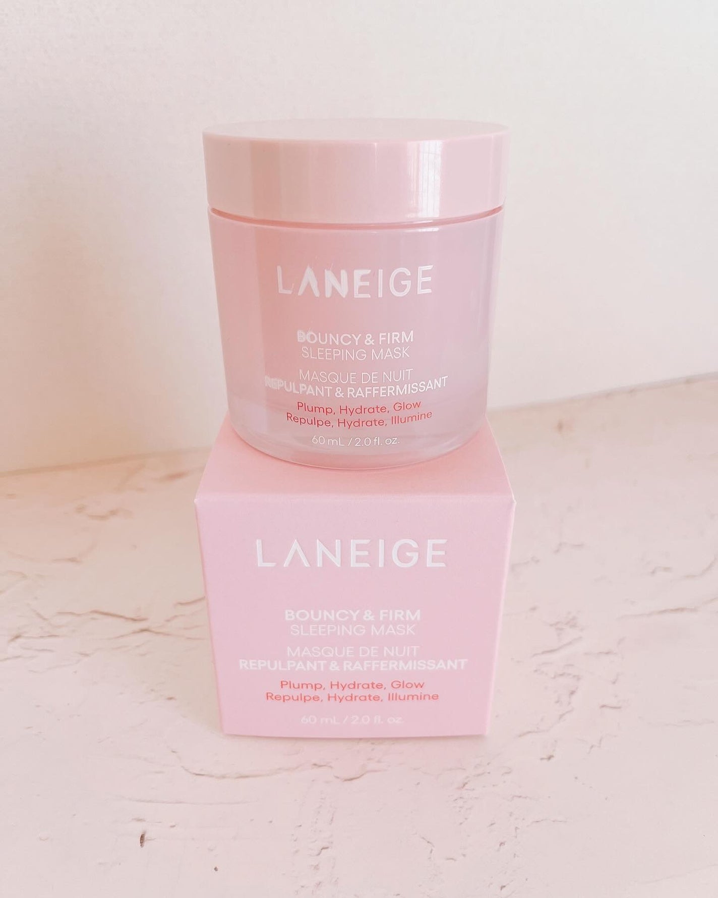 バウンシースリーピングマスク/LANEIGE/フェイスクリームを使ったクチコミ(1枚目)