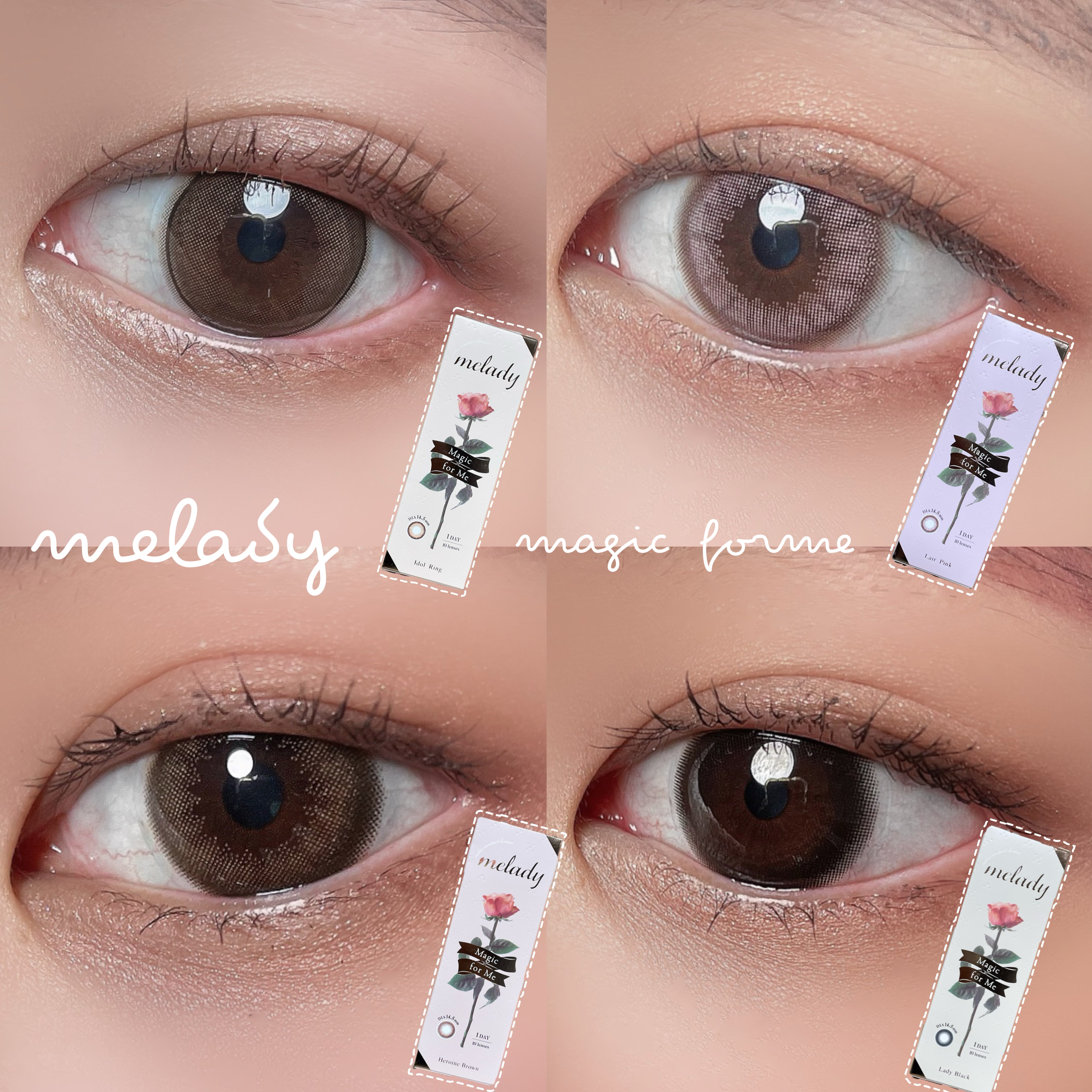 melady 1day/melady/ワンデー（１DAY）カラコンを使ったクチコミ（1枚目）