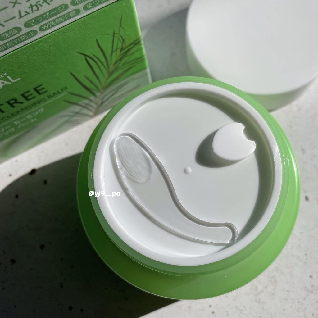 ティーツリーカーミングクレンジングバーム/MEDIHEAL/クレンジングバームを使ったクチコミ（3枚目）