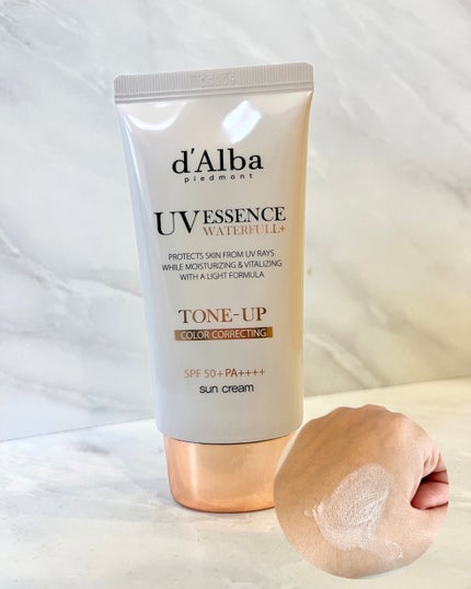 ウォータフルトーンアップサンクリーム/ダルバ/日焼け止めクリームを使ったクチコミ(3枚目)