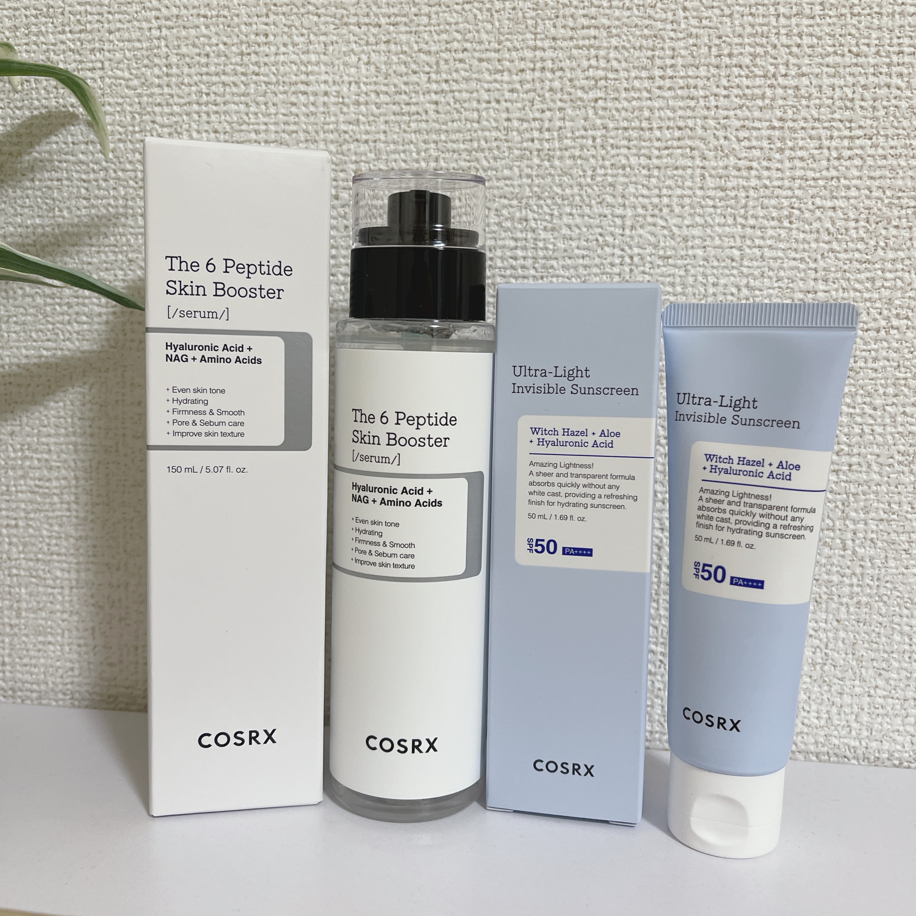 ウルトラライト透明UVクリーム/COSRX/日焼け止めクリームを使ったクチコミ（1枚目）