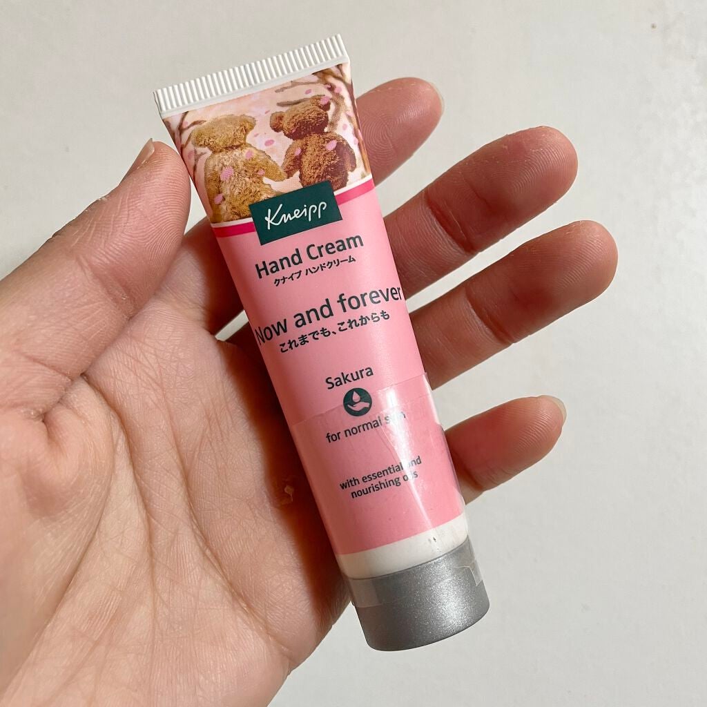 クナイプ ハンドクリーム サクラの香り/クナイプ/ハンドクリームを使ったクチコミ(3枚目)