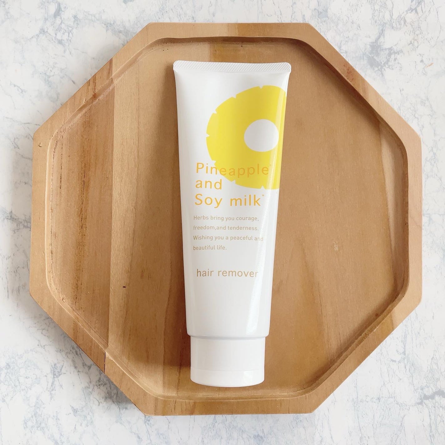 パイナップル豆乳除毛クリーム/鈴木ハーブ研究所/除毛クリームを使ったクチコミ(1枚目)