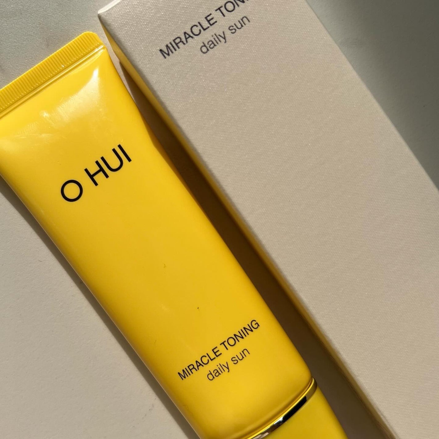 ミラクルトーニング デイリーサン/OHUI/日焼け止めミルクを使ったクチコミ(1枚目)