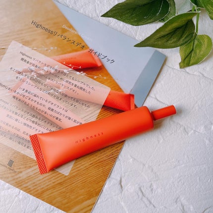 リバランスデオ/Highness/デオドラント・制汗剤を使ったクチコミ(1枚目)