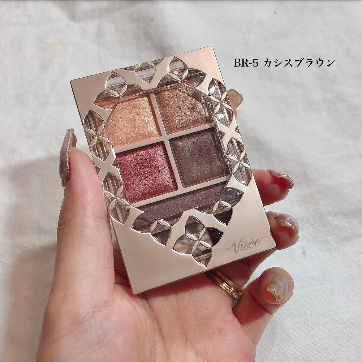 パノラマデザイン アイパレット/Visée/アイシャドウパレットを使ったクチコミ(5枚目)