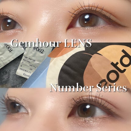 Number Series/Gemhour lens/カラーコンタクトレンズを使ったクチコミ(1枚目)