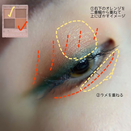 Nook Inc/ColourPop/アイシャドウパレットを使ったクチコミ(4枚目)