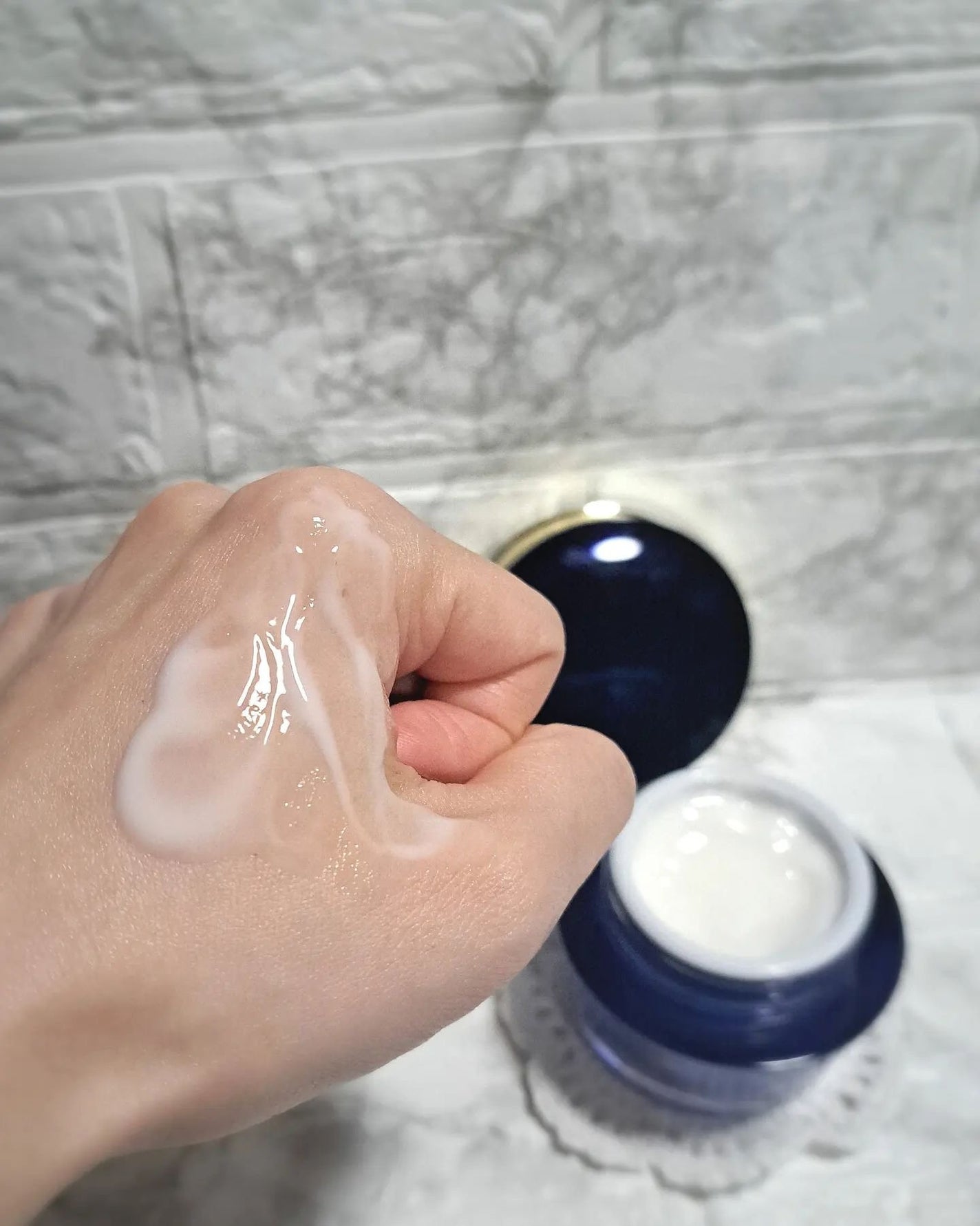 リンクル&ホワイト オールインワンクリーム/ODELIA/オールインワン化粧品を使ったクチコミ(6枚目)