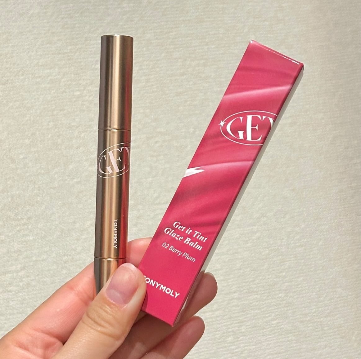 ゲットイットティントグレーズバーム/TONYMOLY/リップティントを使ったクチコミ(3枚目)