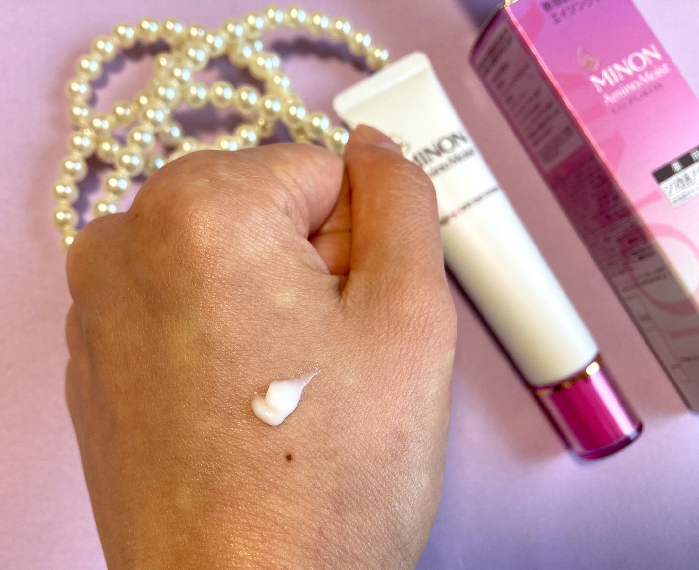 ミノン アミノモイスト エイジングケア アイクリーム/ミノン/アイケア・アイクリームを使ったクチコミ(3枚目)