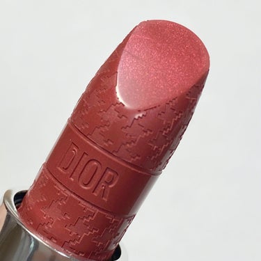 ルージュ ディオール 525 シェリー メタリック<ニュー ルック エディション>（生産終了）/Dior/口紅を使ったクチコミ（3枚目）