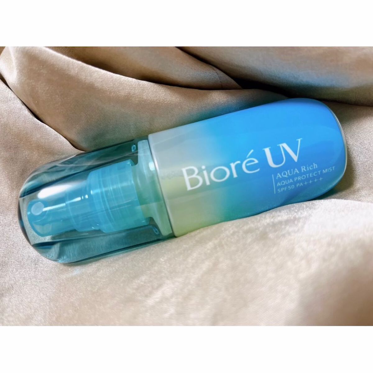 ビオレUV アクアリッチ アクアプロテクトミスト/ビオレ/日焼け止めミスト・スプレーを使ったクチコミ(1枚目)
