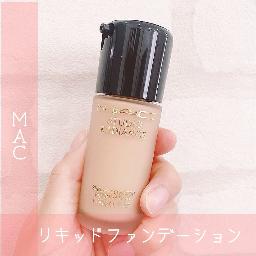 スタジオ ラディアンス セラム ファンデーション/M・A・C/リキッドファンデーションを使ったクチコミ(1枚目)
