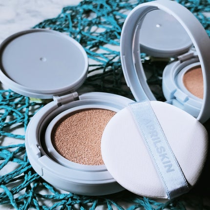 グロー マットクッション/APRILSKIN/クッションファンデーションを使ったクチコミ(4枚目)