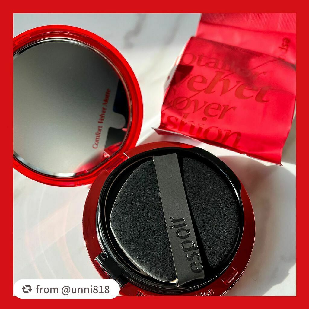 プロテーラービーベルベットカバークッション/espoir/クッションファンデーションを使ったクチコミ(2枚目)