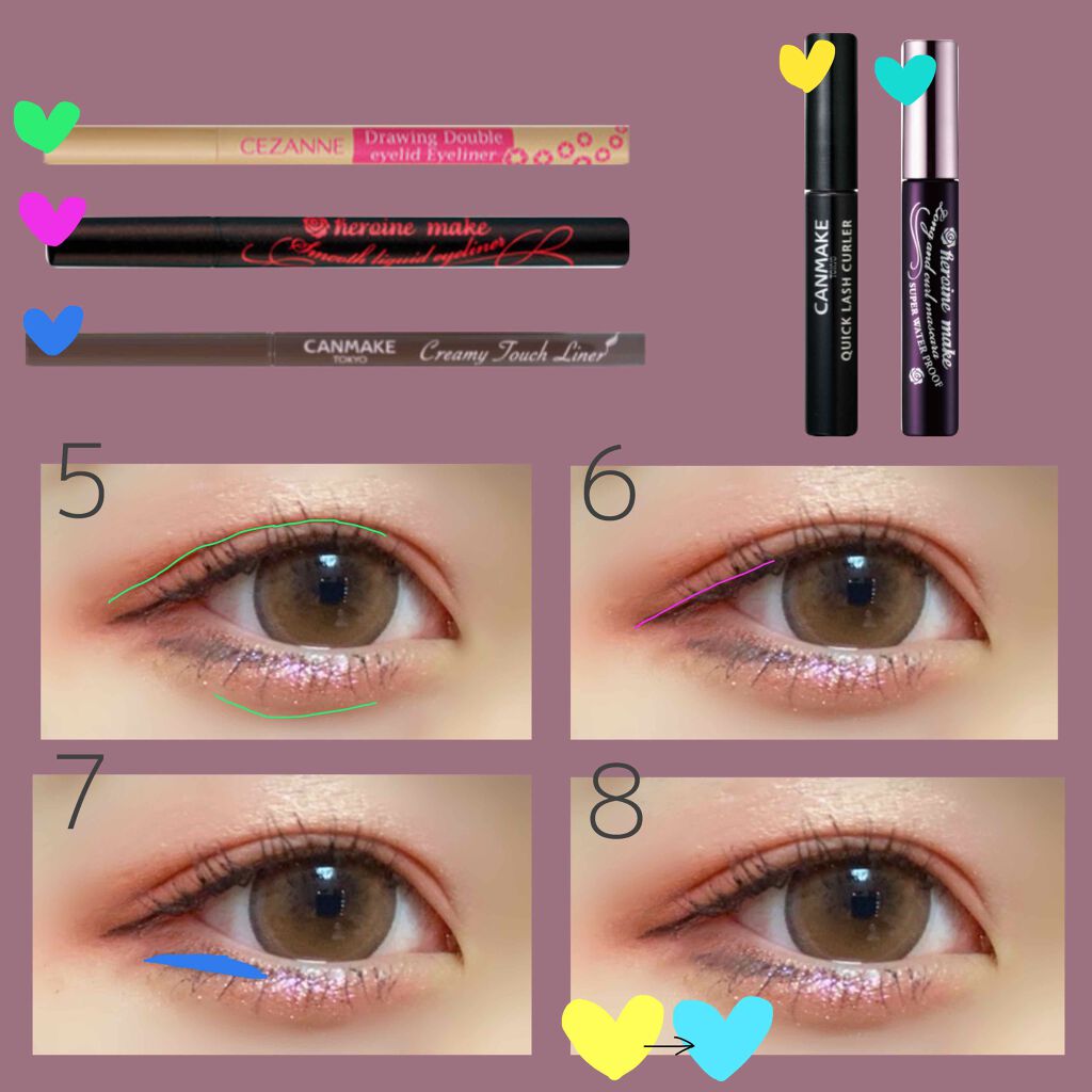 スムースリキッドアイライナー スーパーキープ/ヒロインメイク/リキッドアイライナーを使ったクチコミ(3枚目)