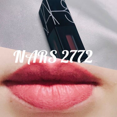 パワーマットリップピグメント 2772  チェスナットローズ/NARS/口紅を使ったクチコミ（1枚目）