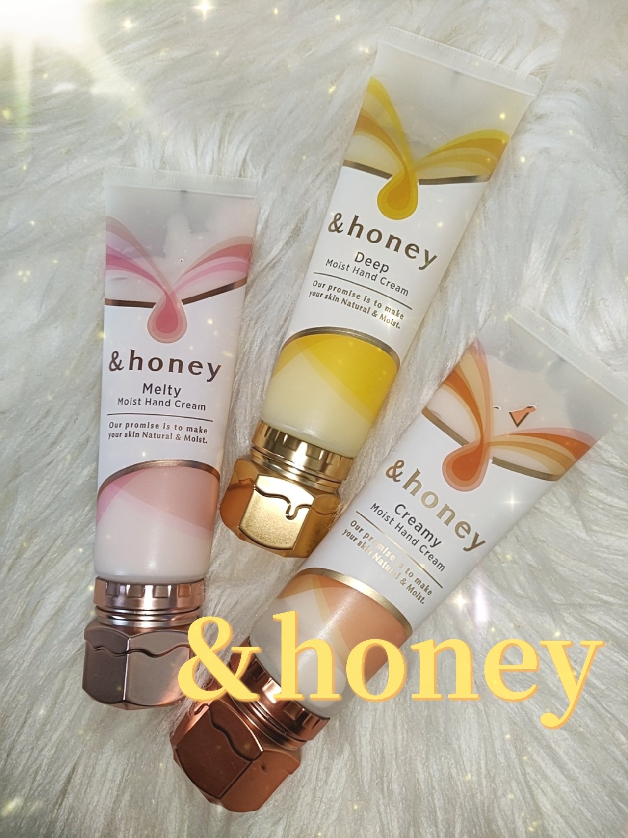 アンドハニー　メルティモイスト ハンドクリーム/&honey/ハンドクリームを使ったクチコミ（1枚目）