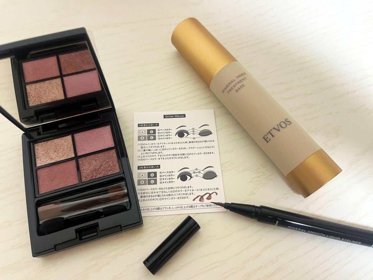 ミネラルクラッシィシャドー/エトヴォス/アイシャドウパレットを使ったクチコミ(1枚目)