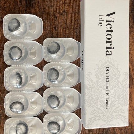 Victoria(ヴィクトリア)1day/Victoria/ワンデー(1DAY)カラコンを使ったクチコミ(2枚目)