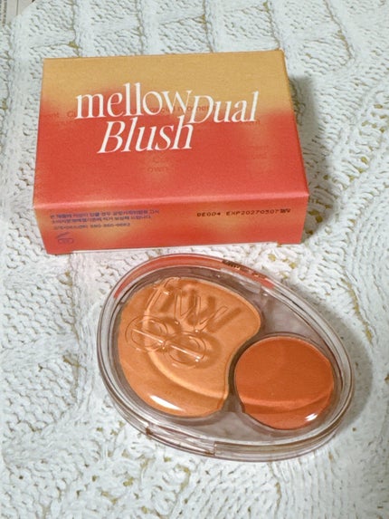 デュアルチークメロウ/fwee/ジェル・クリームチークを使ったクチコミ(2枚目)