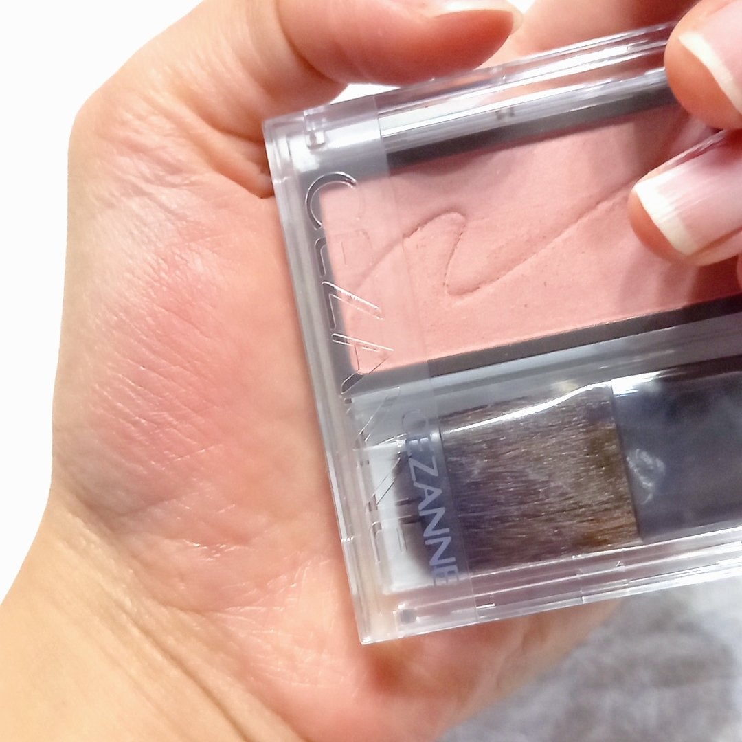 チークブラッシュ/CEZANNE/パウダーチークを使ったクチコミ(3枚目)