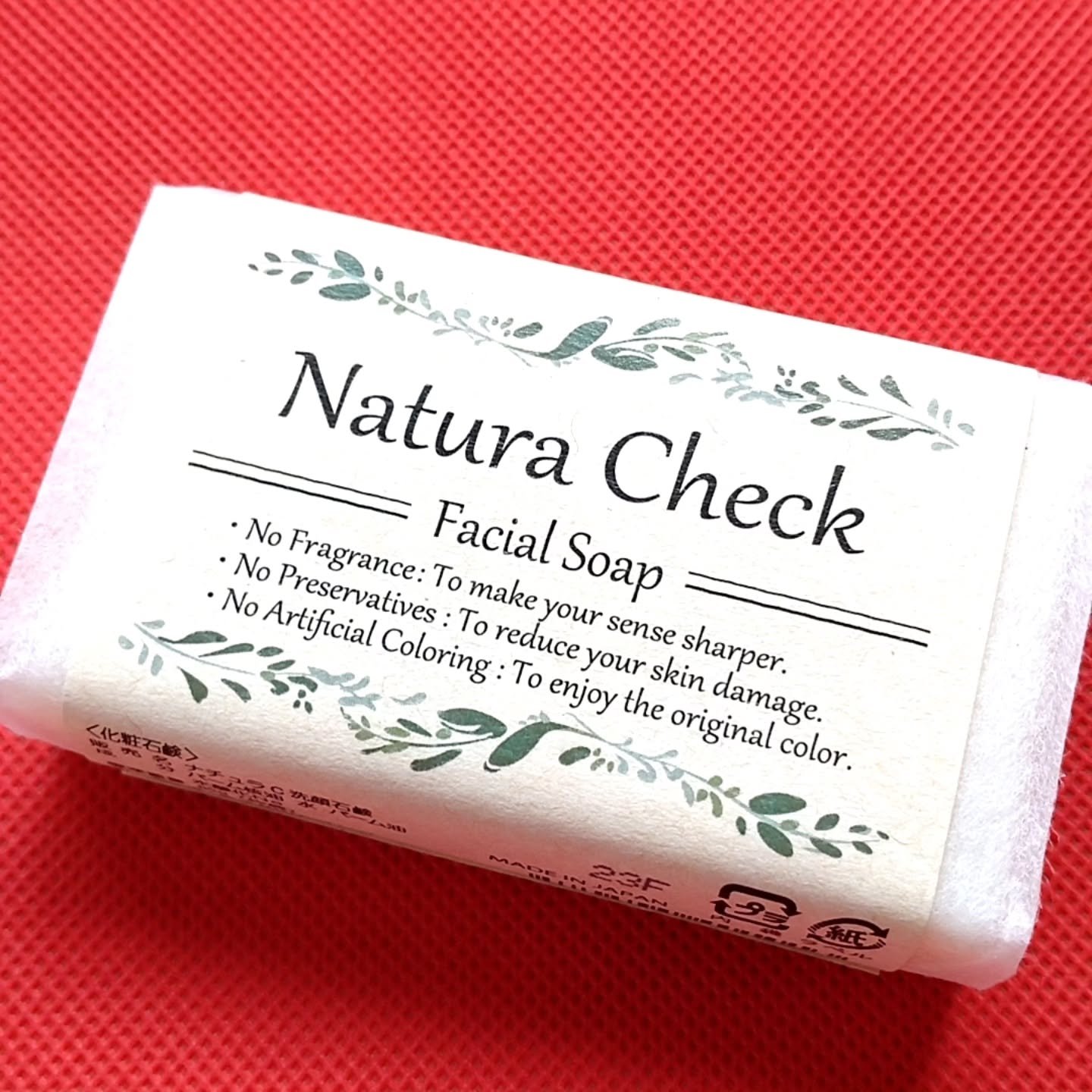 無添加洗顔せっけん/Natura Check/洗顔石鹸を使ったクチコミ（1枚目）