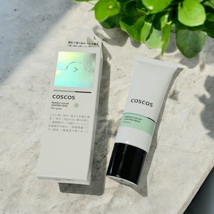 カラーコントロールベース ミントグリーン/COSCOS/化粧下地を使ったクチコミ(6枚目)