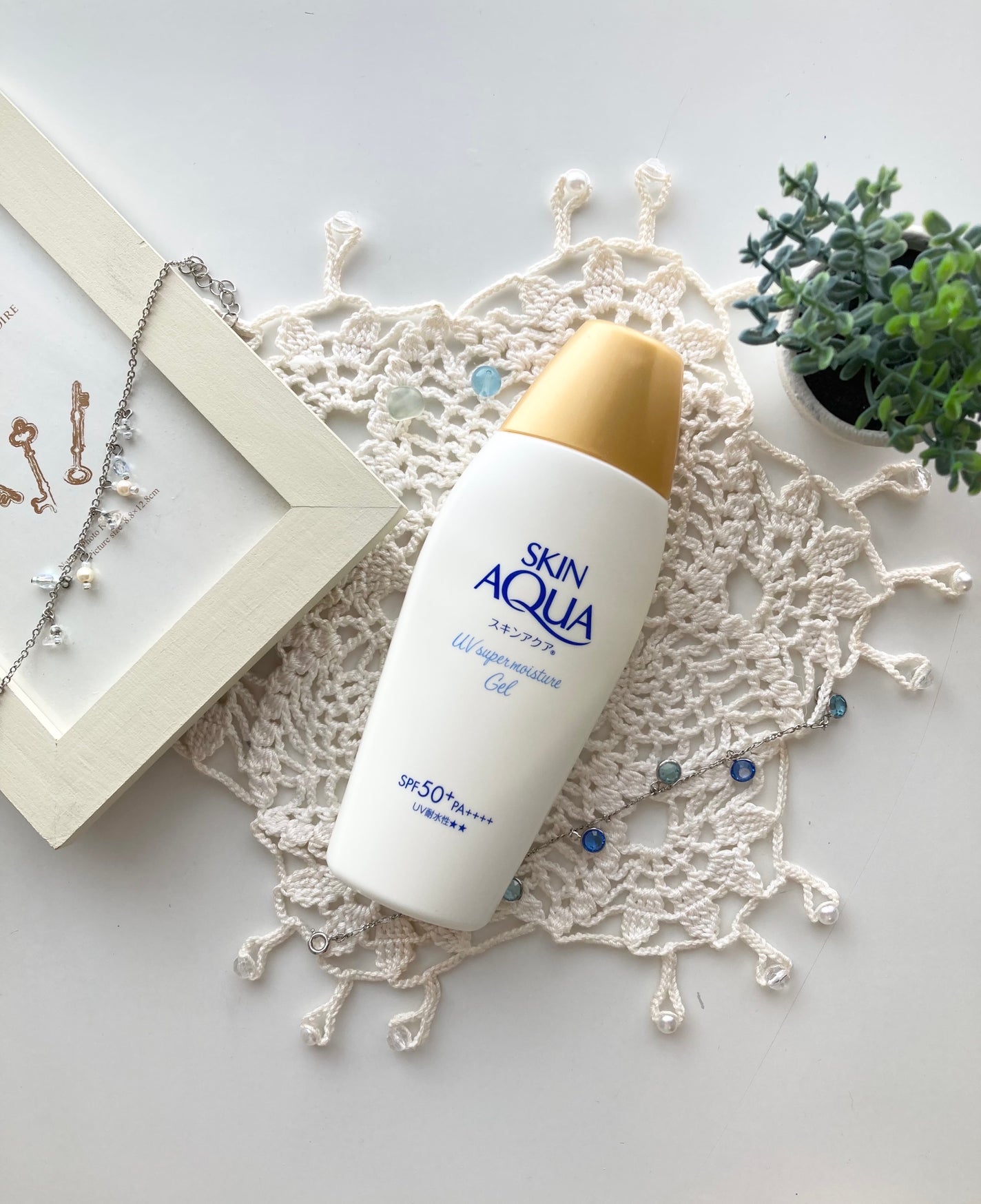 スキンアクア スーパーモイスチャージェル/スキンアクア/日焼け止めジェルを使ったクチコミ(2枚目)