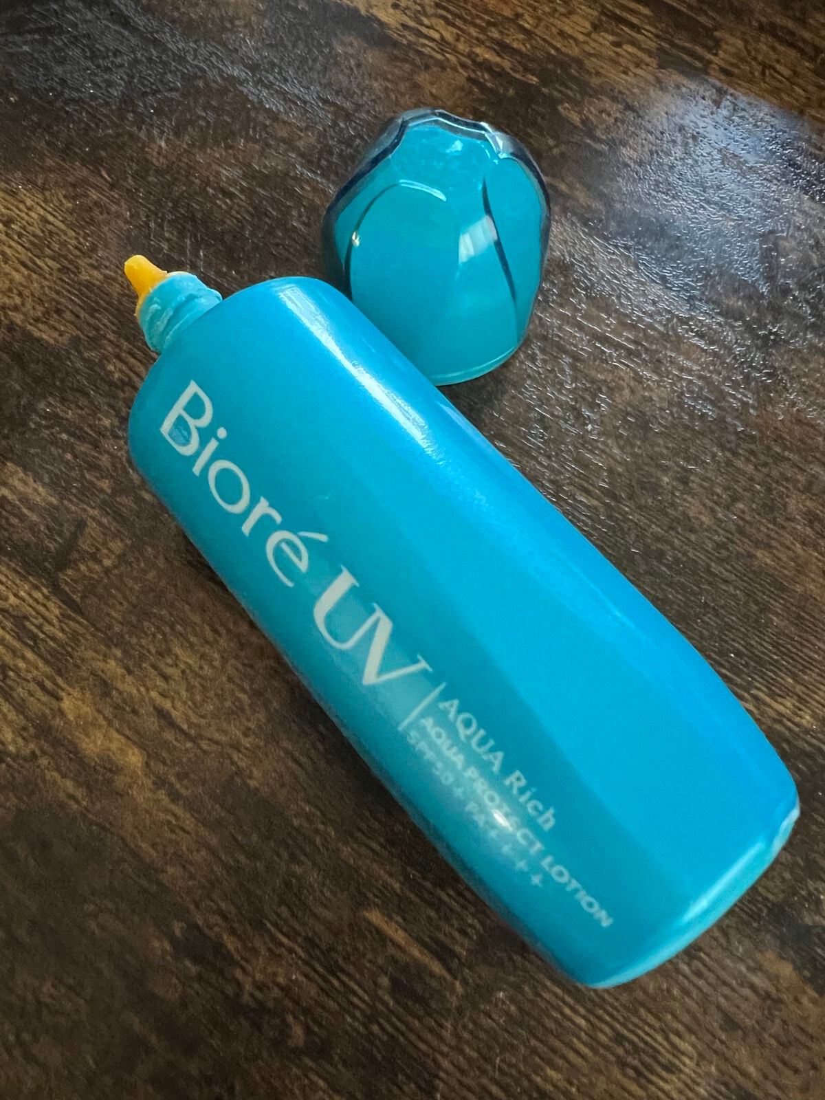 ビオレUV アクアリッチ アクアプロテクトローション(水層パック)/ビオレ/日焼け止めローションを使ったクチコミ(3枚目)