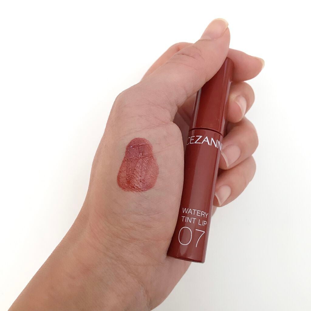 ウォータリーティントリップ/CEZANNE/リップティントを使ったクチコミ(3枚目)