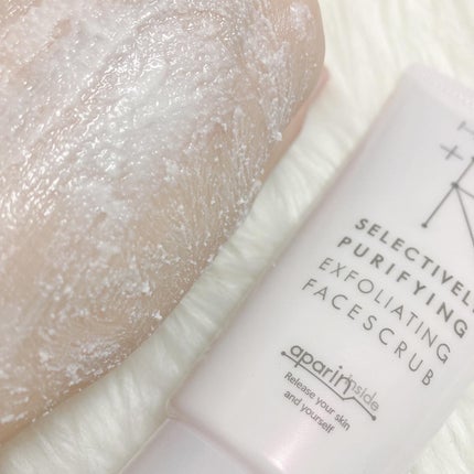 フェイススクラブ /HAP+R/スクラブ・ゴマージュを使ったクチコミ(2枚目)