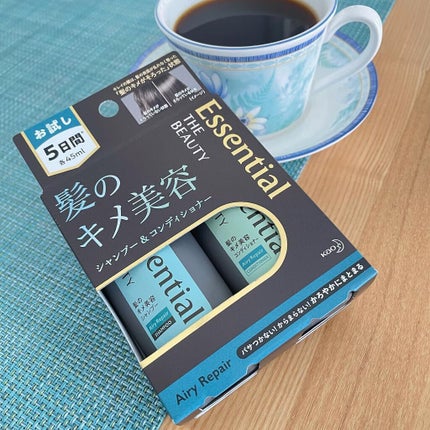 THE BEAUTY 髪のキメ美容シャンプー/コンディショナー<エアリーリペア> /エッセンシャル/シャンプー・コンディショナーを使ったクチコミ(2枚目)