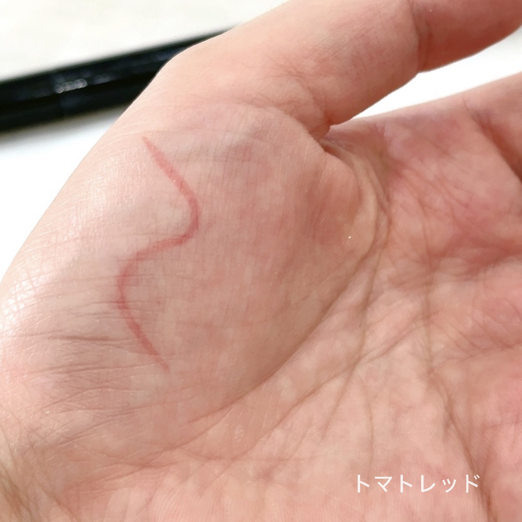 リキッドライナー トマトレッド/MIRIMU/リキッドアイライナーを使ったクチコミ（2枚目）