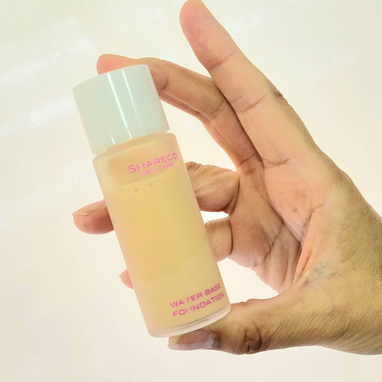 水ファンデーション/シャレコ/リキッドファンデーションを使ったクチコミ（1枚目）