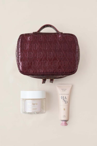 試してみた】HLT HOLIDAY SET - VANITY POUCH - / Her lip to BEAUTYの ...