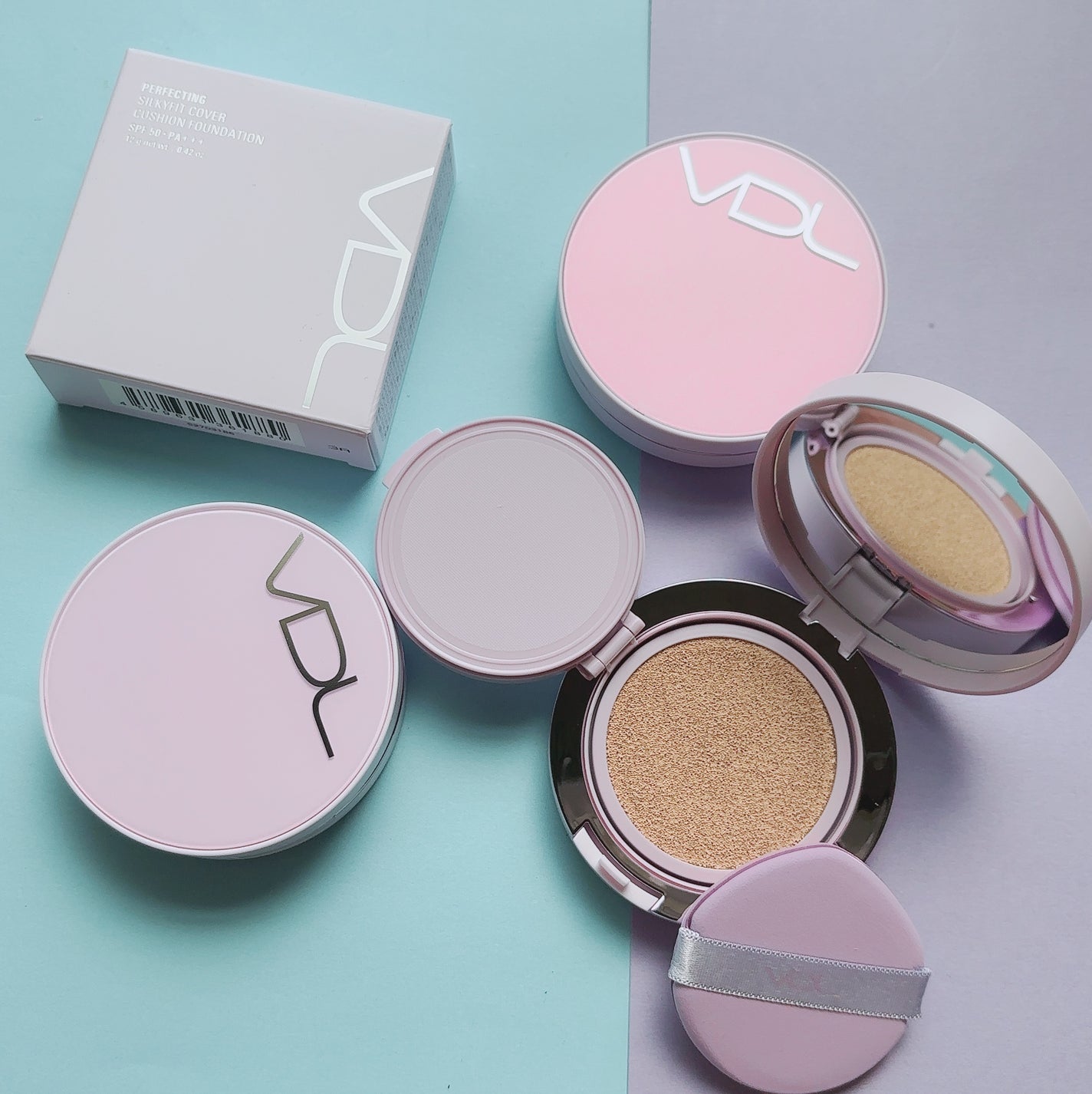 パーフェクティング シルキーフィット カバー クッション ファンデーション/VDL/クッションファンデーションを使ったクチコミ(1枚目)