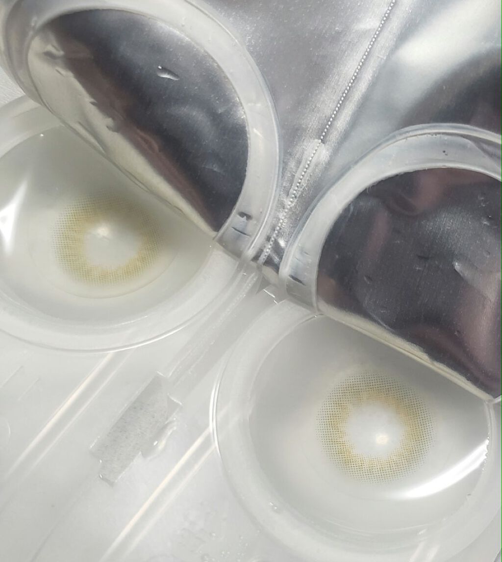 SCANDI 1day グレー /OLENS/カラーコンタクトレンズを使ったクチコミ（2枚目）