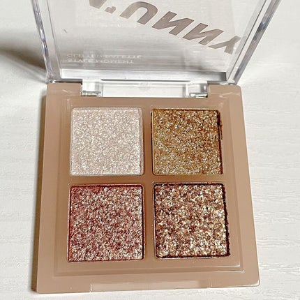 スタイルモーメントグリッターパレット/IM UNNY/アイシャドウパレットを使ったクチコミ(2枚目)