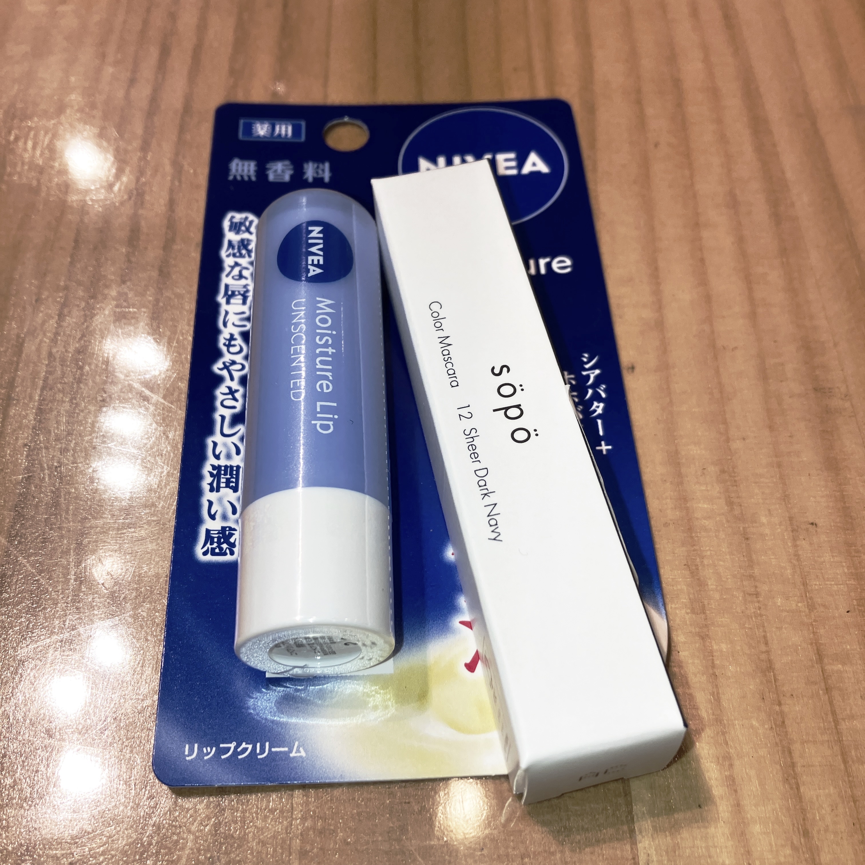 カラーマスカラ 12 シアーダークネイビー/sopo/マスカラを使ったクチコミ（1枚目）