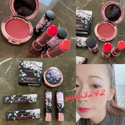 グロー プレイ リップ バーム M·A·C BLACK CHERRY/M・A・C/リップケアを使ったクチコミ(3枚目)