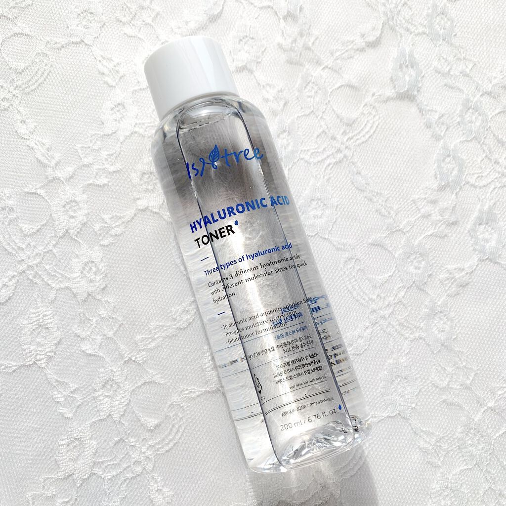 Isntree ヒアルロン酸トナーのクチコミ「保湿力抜群❣️とろみ化粧水

IsntreeのHyaluronic Acid Toner(ヒア.....」（3枚目）
